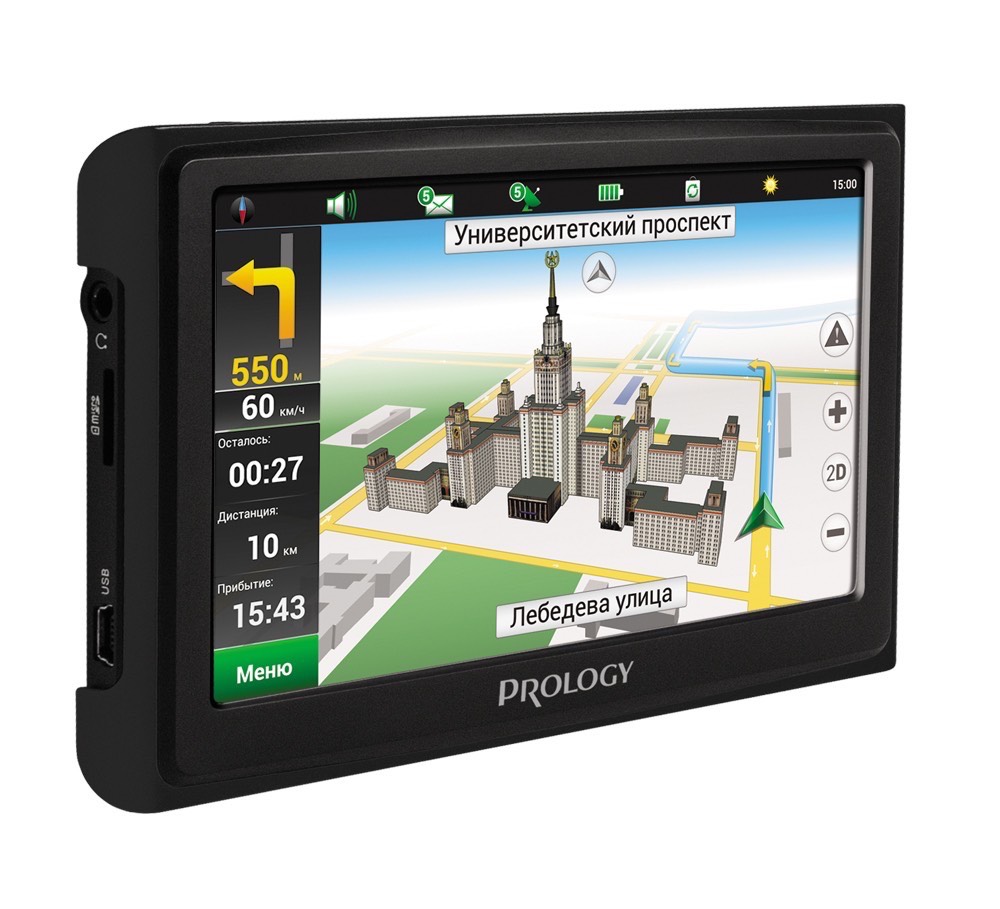 Изображение продукта PROLOGY iMap-5400 портативная навигационная система