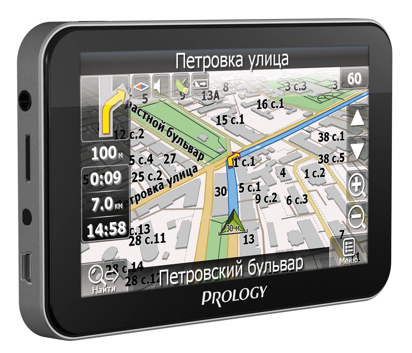 Изображение продукта PROLOGY iMap-417Mi портативная навигационная система