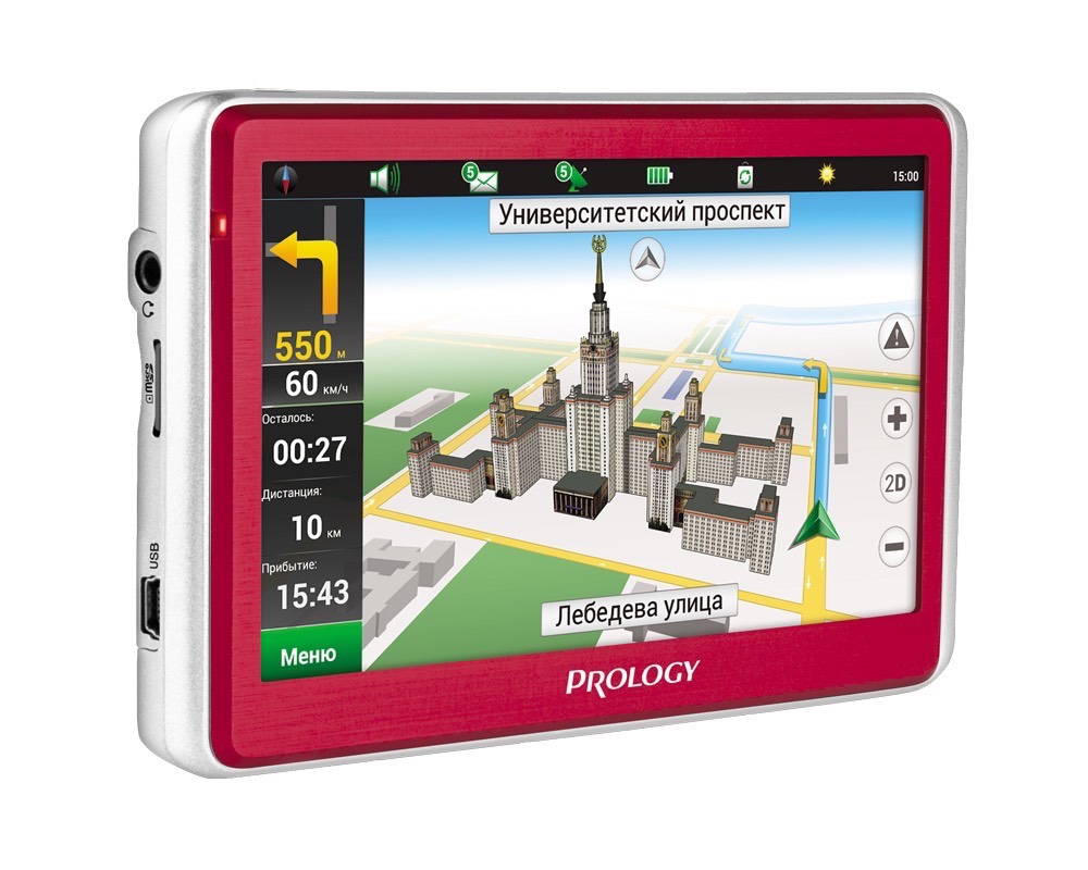 Изображение продукта PROLOGY iMap-5500 портативная навигационная система