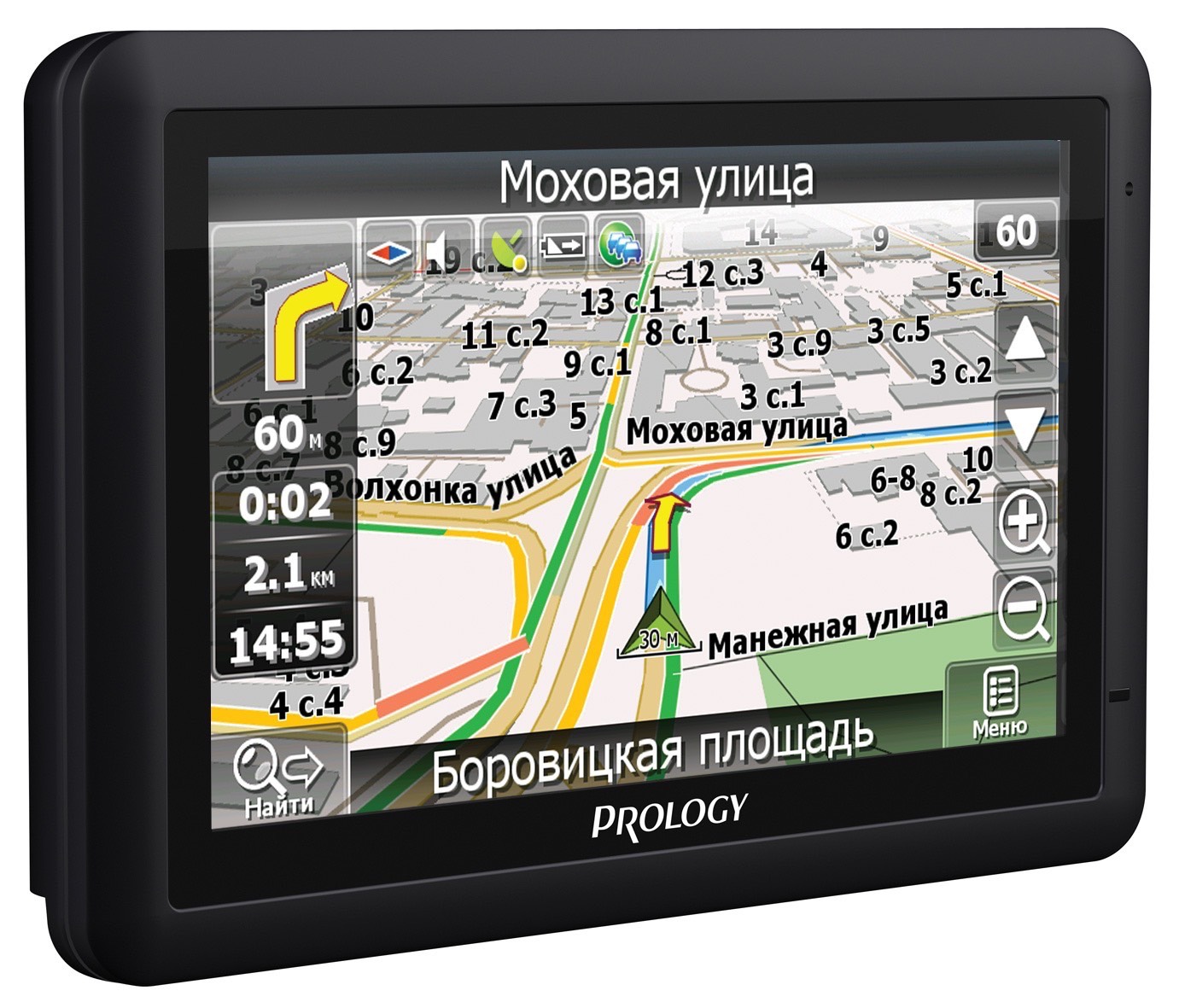 Изображение продукта PROLOGY iMap-552AG+ портативная навигационная система