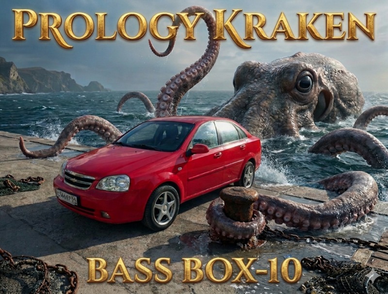 Изображение Обзор с DRIVE2: компактный сабвуфер PROLOGY KRAKEN BASS BOX-10
